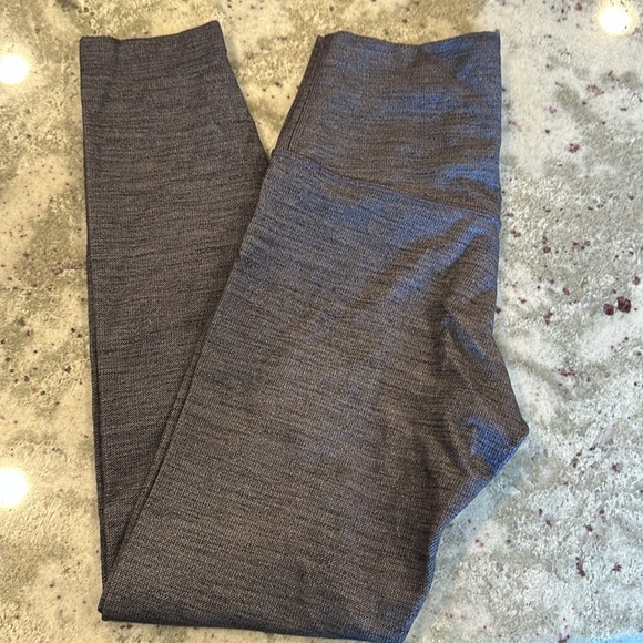 Grey lululemon high rise leggings. - Picture 2 of 4